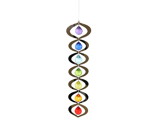 35CM CHAKRA 7 COLOUR SPINNING MBL