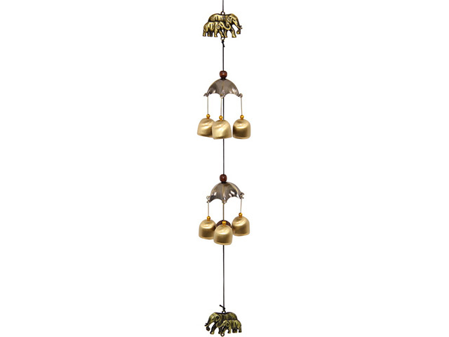 60CM 6 BELL ELEPHANT WC QTY 2