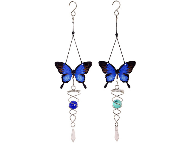 38CM BUTTERFLY SPINNER 2ASST QTY 4