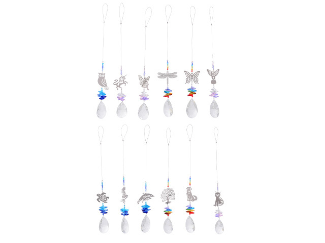 CRYSTAL SILVER SUNCATCHER UN12