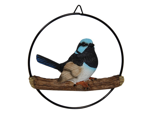 13CM FAIRY WREN IN RING QTY 2