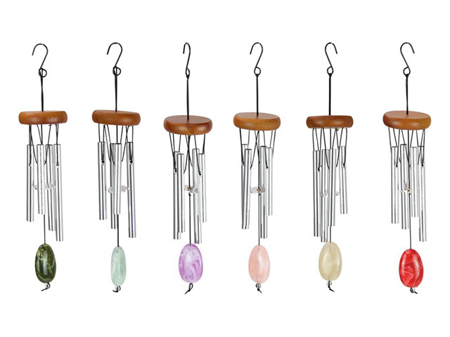 23CM GEMSTONE CHIME 6ASST