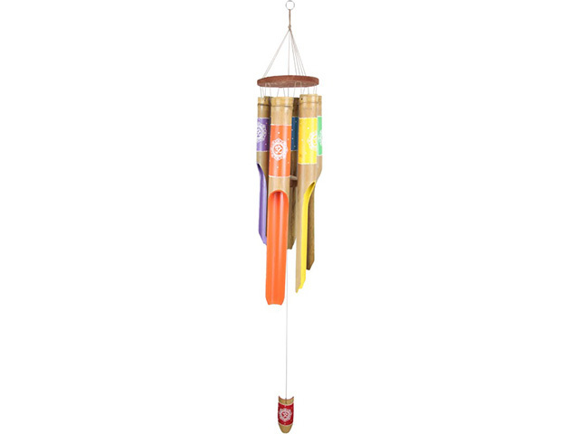 BAMBOO OM 6 TUBE MEDITATION WINDCHIME