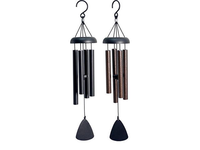 21 INCH BLACK TUNED CHIME