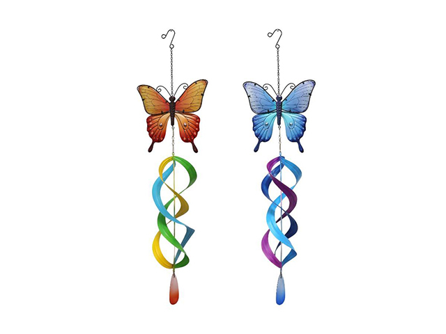 88CM BUTTERFLY SPIRAL MOBILE 2ASST