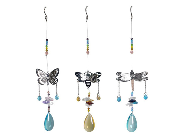 23CM BFLY DFLY BEE HANGER 3ASST UN36