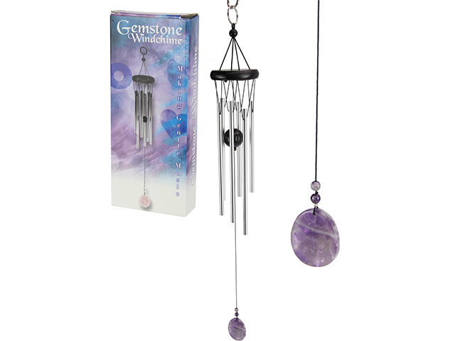 AMETHYST CRYSTAL WINDCHIME