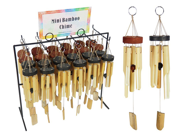 5 TUBE MINI BAMBOO CHIME 2ASST UN24