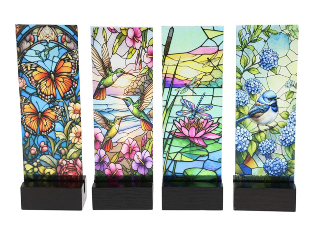 21X7CM SUNCATCHER TABLE DECOR 4ASST