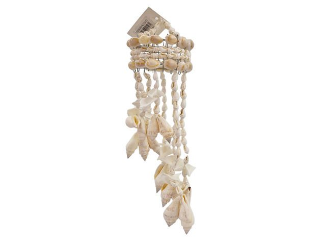 SEASHELL WINDCHIME MINI 8X30CM