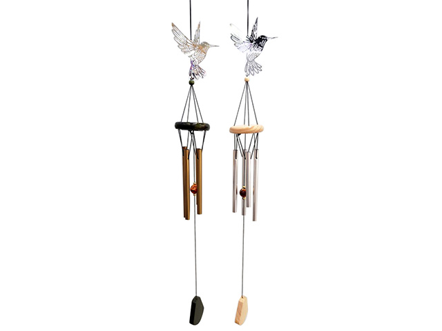 WINDCHIME HUMMING BIRD 65CM