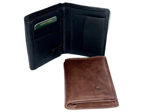 MENS WALLETS RFID KANGAROO 2ASST