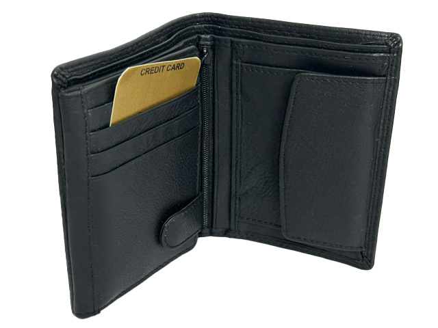 MENS WALLET RFID BLACK