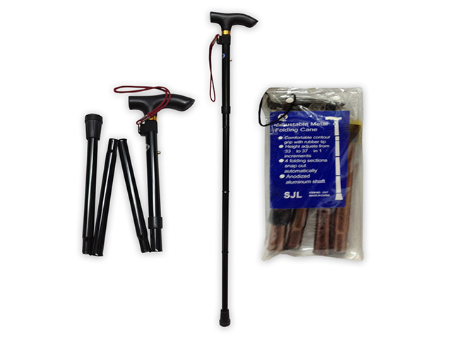 WALKING CANE ALUMINIUM FOLDING
