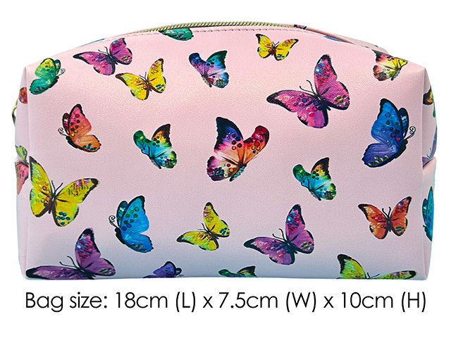 COSMETIC BAG RECTANGLE BFLY