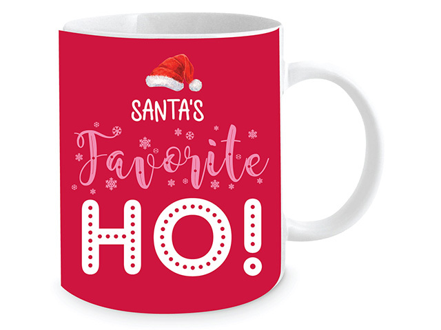 SANTAS FAVOURITE HO MUG 350ML
