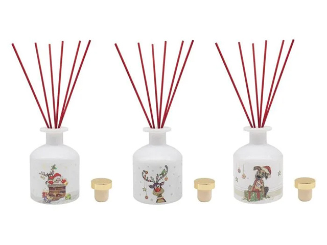 BUG ART XMAS DIFFUSER 3ASST SOLD QTY6