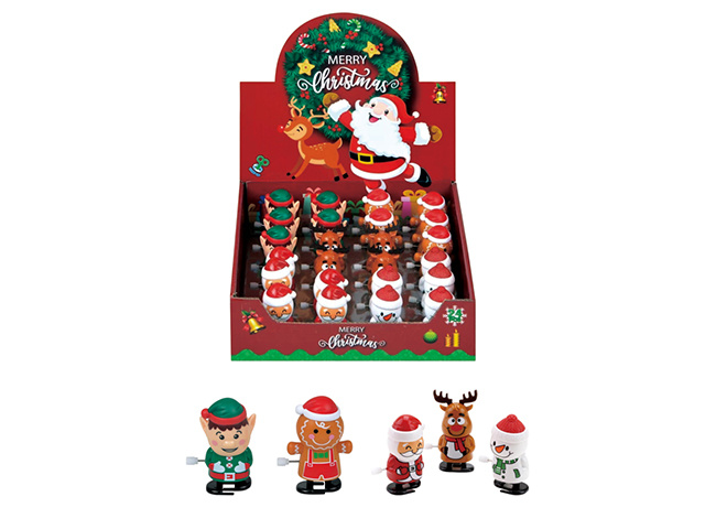 CHRISTMAS WIND UP TOY UN24