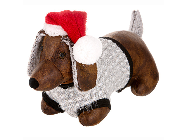 NOVELTY CHRISTMAS DASHIE DOORSTOP