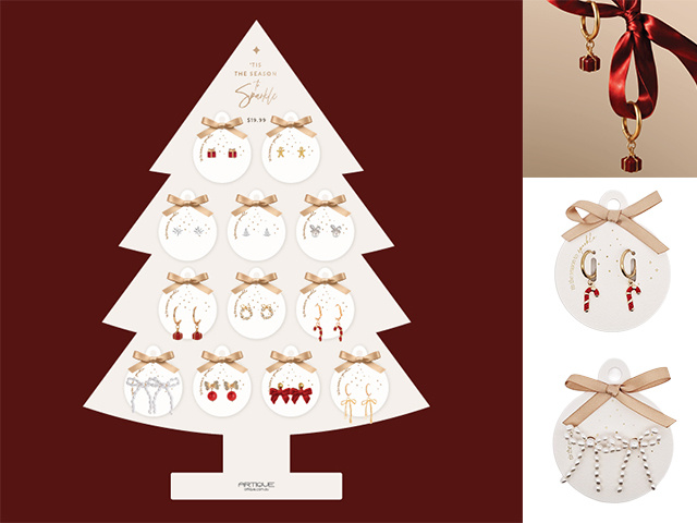 TIS THE SEASON JEWELLERY STAND UN36